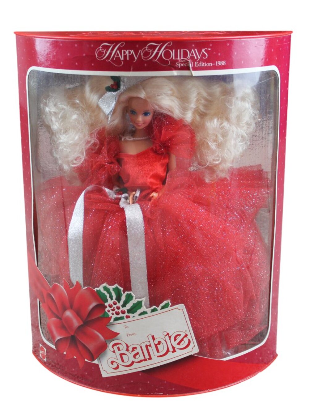 Vintage Barbie Happy Holidays 1988 Special Edition Doll #1703 Christmas Toy NEW